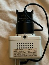Ikegami ISD-A10 HSuper Cube DSP Color Camera with Lens