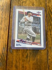 2022 Topps Opening Day Bomb Squad Babe Ruth New York Yankees