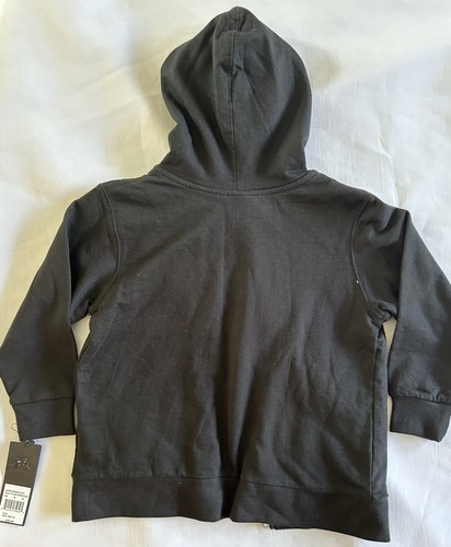 NEW Kid Boy Small 4 TONY HAWK Black Zip Hoodie Skate Board Top Shirt Gift - Picture 8 of 8