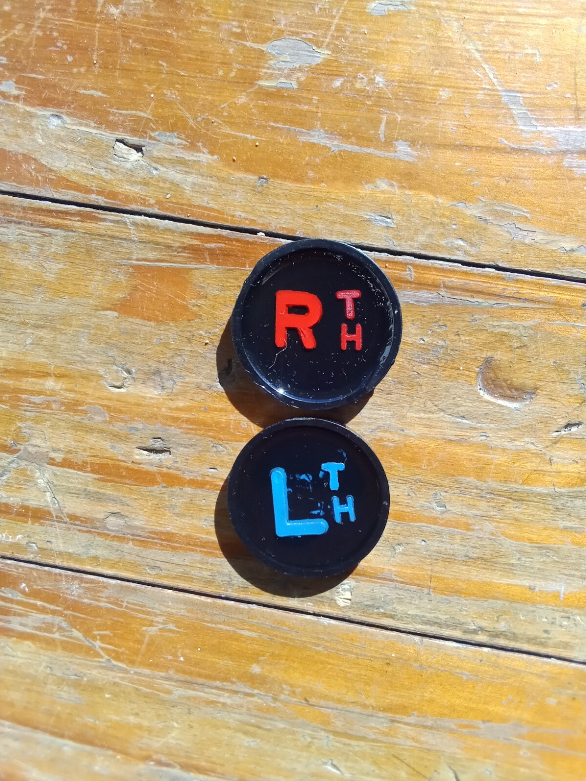 With Initials Th One Set Only!
