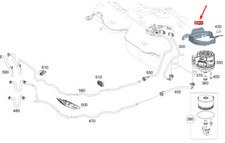 Mercedes-Benz GLB X247 Kraftstofffilterhalter A6540703802 NEU ORIGINAL