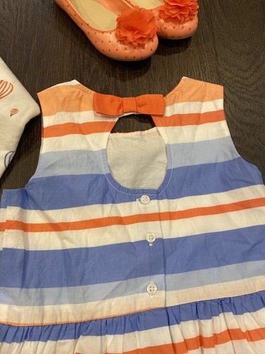 Gymboree Girls 5 Away We Go Kite Dress Necklace Shirt Pants Sunglassws Shoes 11 - Picture 9 of 12