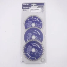ROK 4-1/2" Diamond Blade Set of 3, Fits Angle Grinders 7/8" or 5/8" Arbor