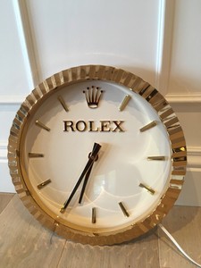 rolex wall clock for sale