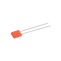 2X LL-253VD1F-1B Led Rechtwinklig 5X2X7,15Mm Rot 70-120Mcd 130° Front: Flach Lu
