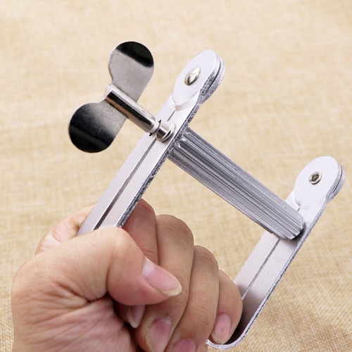 Hair Dye Squeezers Toothpaste Extruder Aluminum Alloy Removal Tool (Silver) - Picture 8 of 12