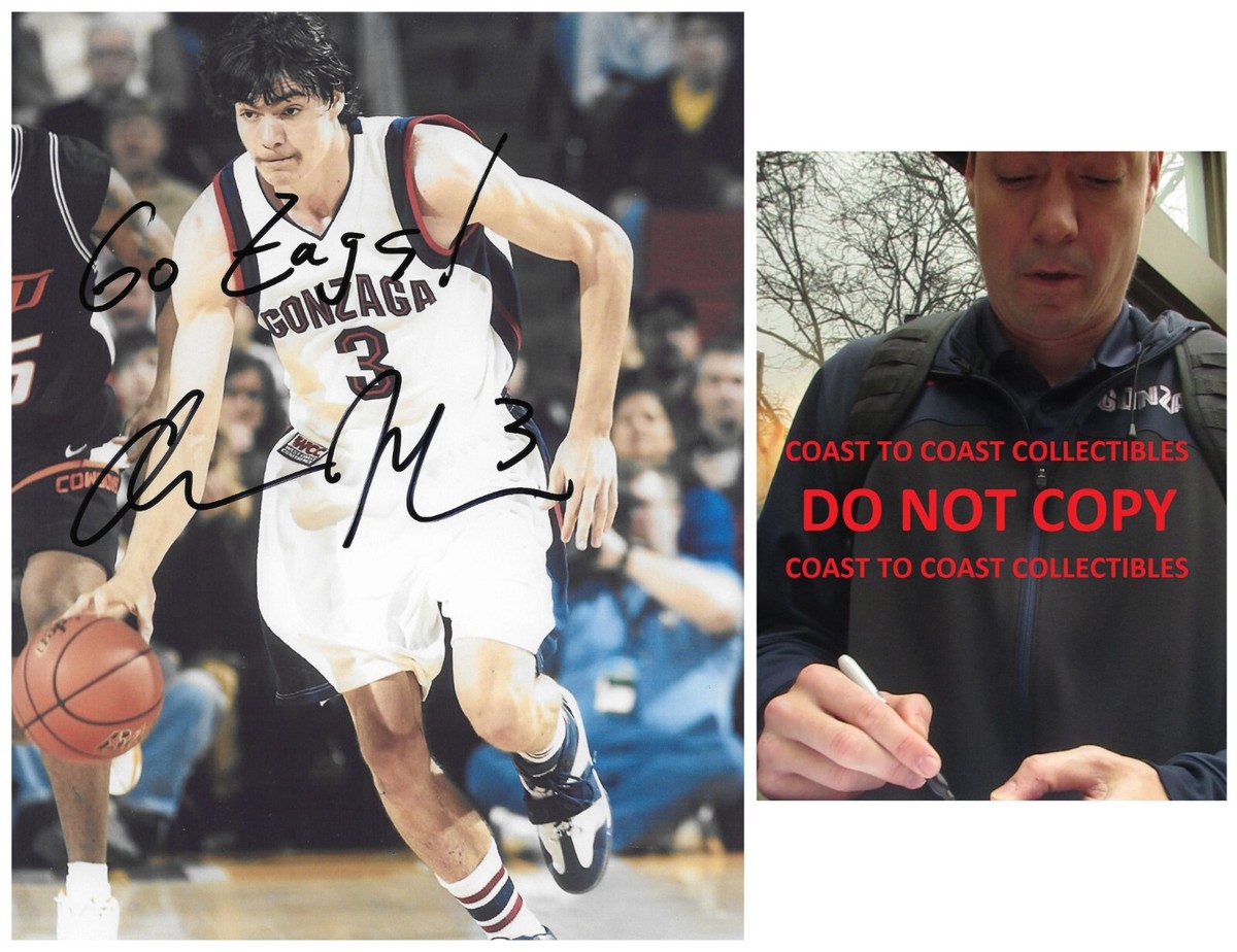 Adam Morrison Signed 8x10 Photo COA Proof Autograph Gonzaga Bulldogs basketball Adam Morrison Signed 8x10 Photo COA Proof Autograph Gonzaga Bulldogs basketball