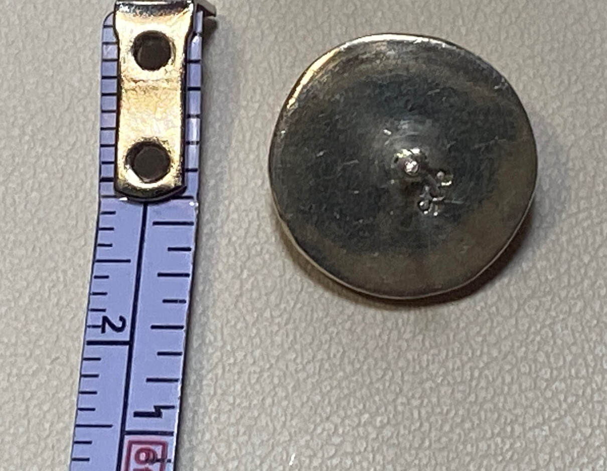 Simple Sterling Silver Stud Small Wave Earrings- … - image 2