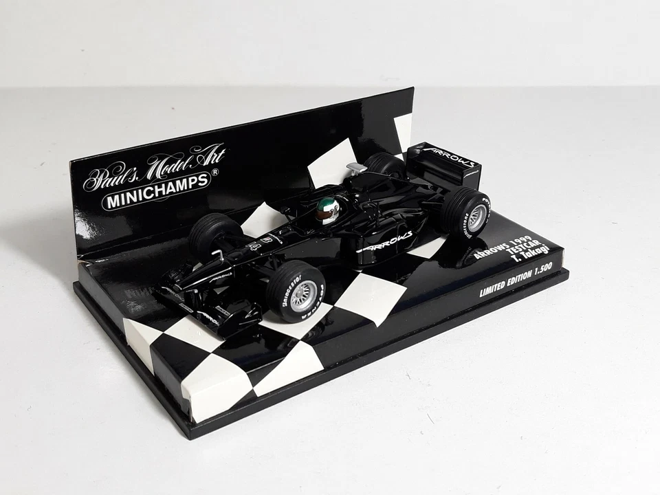 Minichamps 1:43 - Arrows Testcar 1999 - #14 T. Takagi - Lim. Ed. 1500 - Mint - Immagine 2 di 4