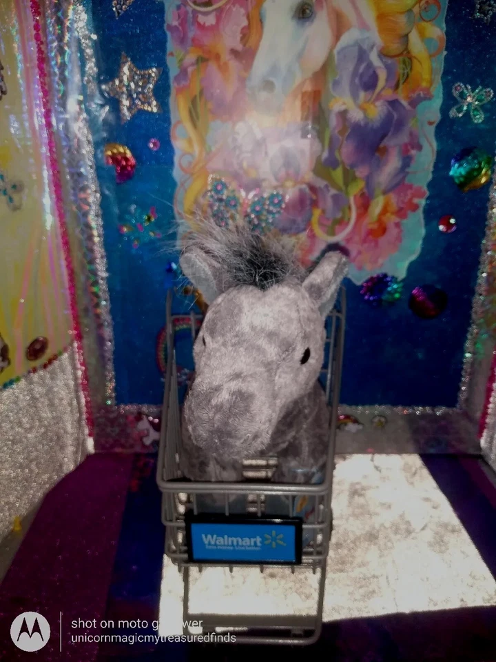 🦄Ganz / Webkinz "Grey Arabian" {Horse} Gray Color HM098 Plush! *With Code! - Image 3 of 4