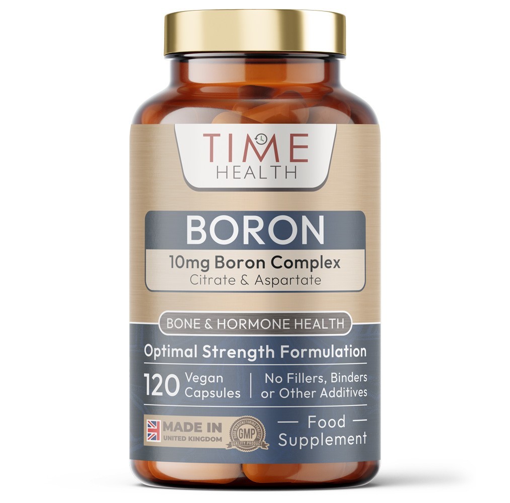 Boron – 10mg Optimal Strength Boron Complex – Citrate & Aspartate