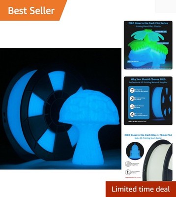 Glow in the Dark PLA Filament 1.75mm - Perfect for Most FDM Printers