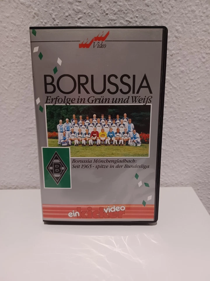 Borussia Mönchengladbach Erfolge in Grün und Weiß Kicker Video VHS classics - Bild 1 von 4
