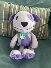 Target Markie Muttz Washable Draw On Purple Stuffed Dog Creative Designs READ