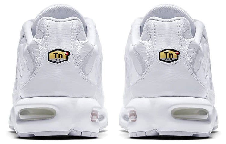 Size 7 - Nike Air Max Plus TN Triple White for sale online | eBay