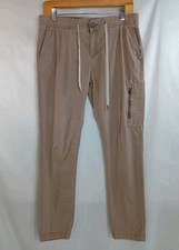 Vuori VW401 Ripstop Performance Hiking Pants Brown Drawstring Women s Size M
