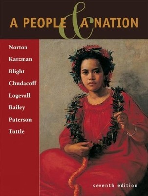A People and a Nation by Mary Beth Norton, David M. Katzman, ... - 9780618375899
