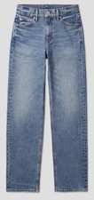 AYR The Bud Yada Yada Straight Leg Jeans in Light Blue Wash Sz 27S