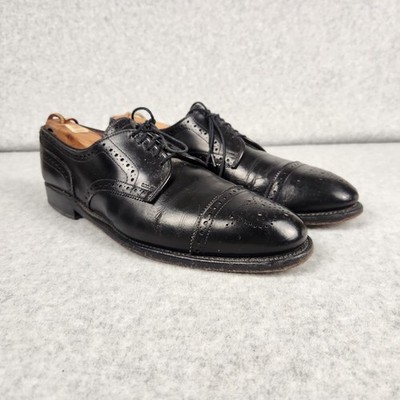 Allen Edmonds Sanford Style Black leather wingtip oxford dress shoes size 10.5 D Allen Edmonds Sanford Cap Toe Wingtip Black Leather Oxford  main image 4