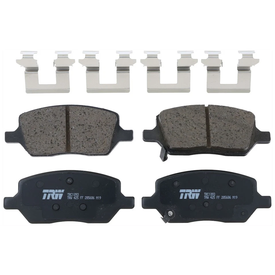 KIT-072924-616 TRW 2-Wheel Set Brake Disc and Pad Kits Rear for Chevy Montana 05 - Imagem 3 de 4