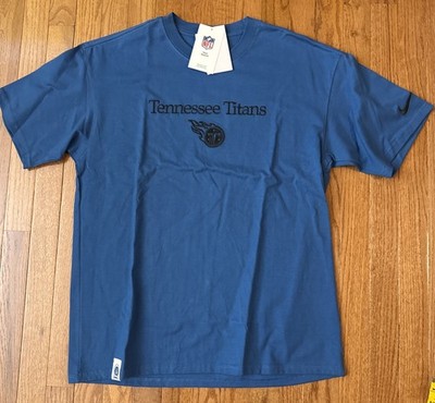 Men's Tennessee Titans Nike Glory Max90 Short Sleeve Blue Shirt Medium