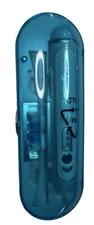 Smileactives Vibrite Electric Toothbrush With Blue Case Model: RST2918 w/ extras