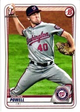 2020 Bowman Draft HUGE LOT (24) 1st Bowman Holden Powell #BD=120 Nationals 