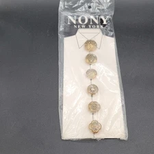 Vintage NONY New York Button Covers  Set of 6