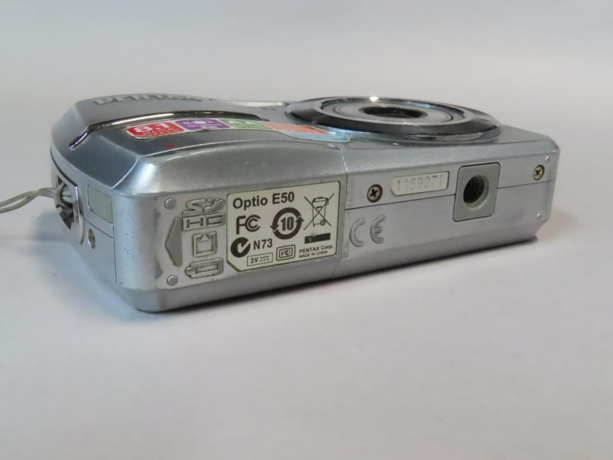 PENTAX OPTIO E50 DIGITAL CAMERA 8.1 MP 3X OPTICAL ZOOM | eBay