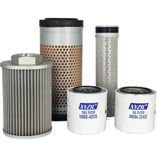 Maintenance Filter Kit Compatible with Kubota KX040-4 Mini Excavator RD158-42...