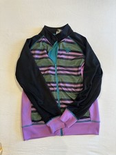 Girls Size XL 13-15 Years  True Vintage 90s Nike Striped Jacket