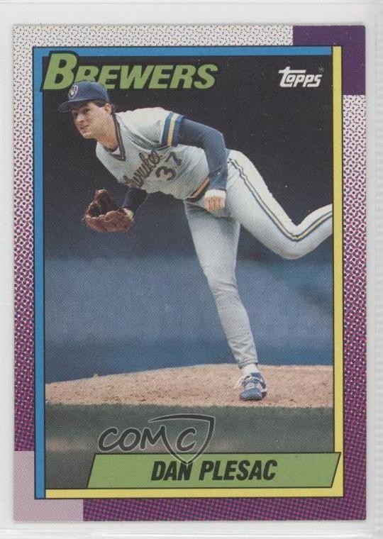 1990 O-Pee-Chee Dan Plesac #490 0j0