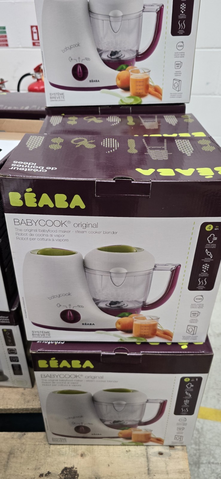 Beaba Babycook Original Baby Food Maker Steamer Blender Brand new