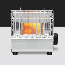 KOVEA CUBIC KGH-2010 Portable Butane Gas Heater Silver Black Outdoor NEW