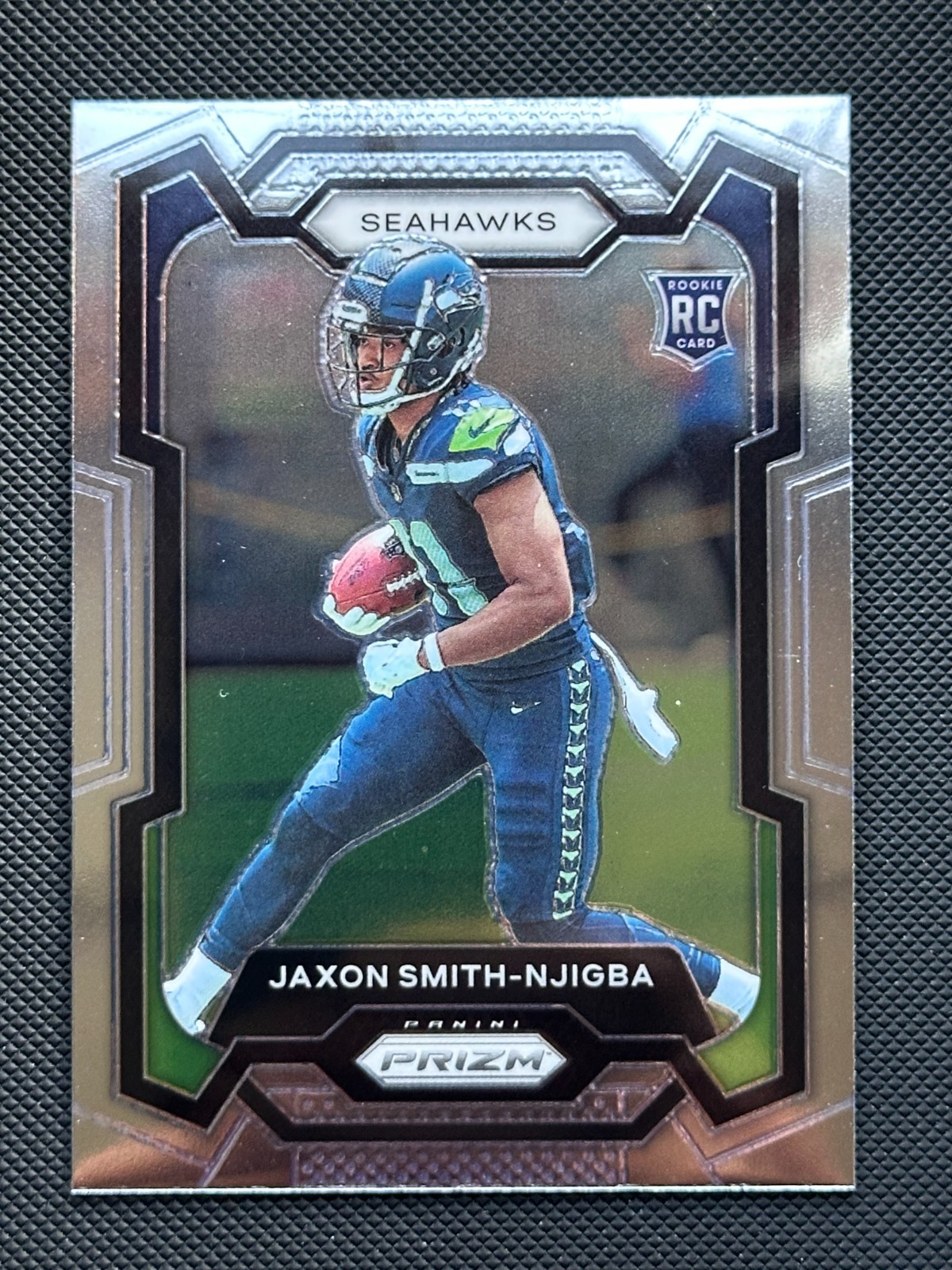 2023 Panini Prizm #390 Jaxon Smith-Njigba RC Seattle Seahawks Football Card