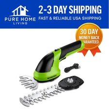 7.2V Electric Grass Trimmer & Hedge Shear - Effortless Gardening Tool for All