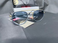 Ray-Ban Okulary przeciwsłoneczne RB3648M Złota ramka Ciemnozielone soczewki Okulary przeciwsłoneczne 145MM
