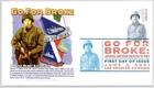 #5593 GO FOR BROKE, WORLD WAR II JAPANESE AMERICAN PURPLE HEART BATTALION FDC