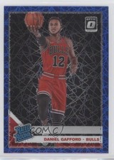 2019 Panini Donruss Optic Rated Blue Velocity Prizm Daniel Gafford Rookie RC 0c2