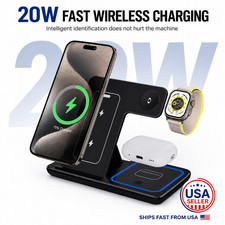 3 in 1 Foldable Wireless Charging Station 20W
