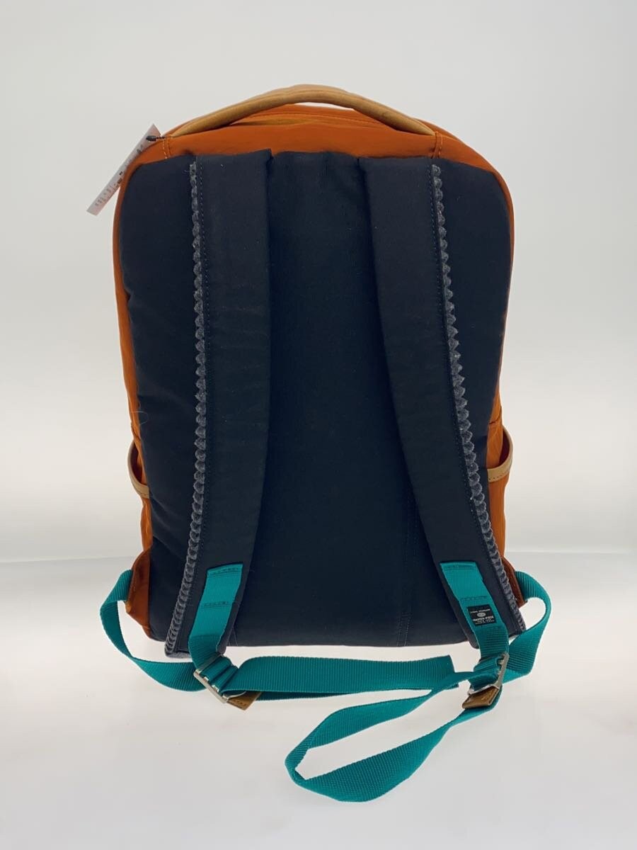 MASTERPIECE Backpack Nylon Orange Plain 02340-00 … - image 3