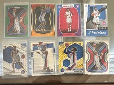 Panini Saddiq Bey Pistons 8-Card Rookie Lot 2020-21 Hoops/Mosaic/Donruss/Optic
