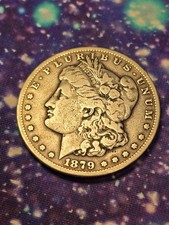 1879-cc Morgan Dollar VERY FINE/VF+Condition Very Nice Coin!