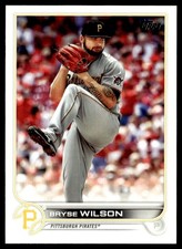 2022 Topps Bryse Wilson Pittsburgh Pirates #463