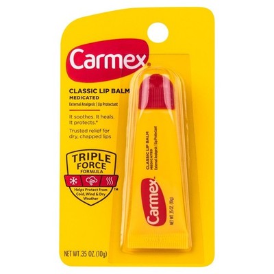 carmex classic lip balm medicated pack of 1