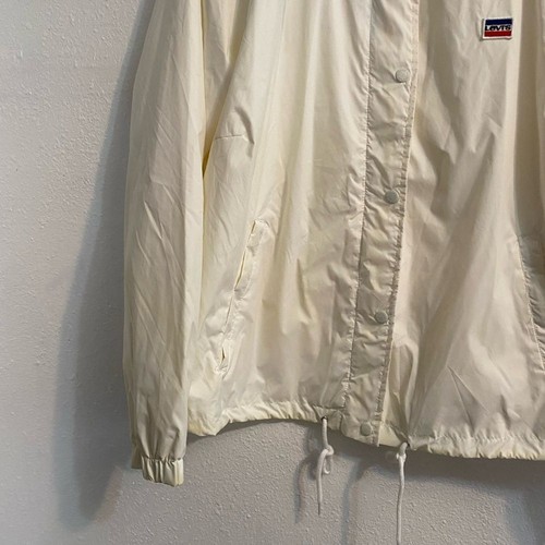 Levi's men’s White Windbreaker with Logo Patch 2x 2XL - Picture 3 of 10