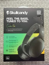 New- Skullcandy Crusher Evo Wireless Headphones -True Black USB-C RIPPED BOX