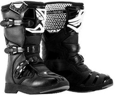 2027 Fly MX Maverik Kids Youth Motocross Boots Black