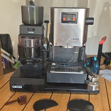 Gaggia Classic Espresso Machine w/ Burr Grind...