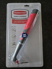 NEW Rubbermaid Power Scrubber for Grout Lines & Corners, "Try Me" button works